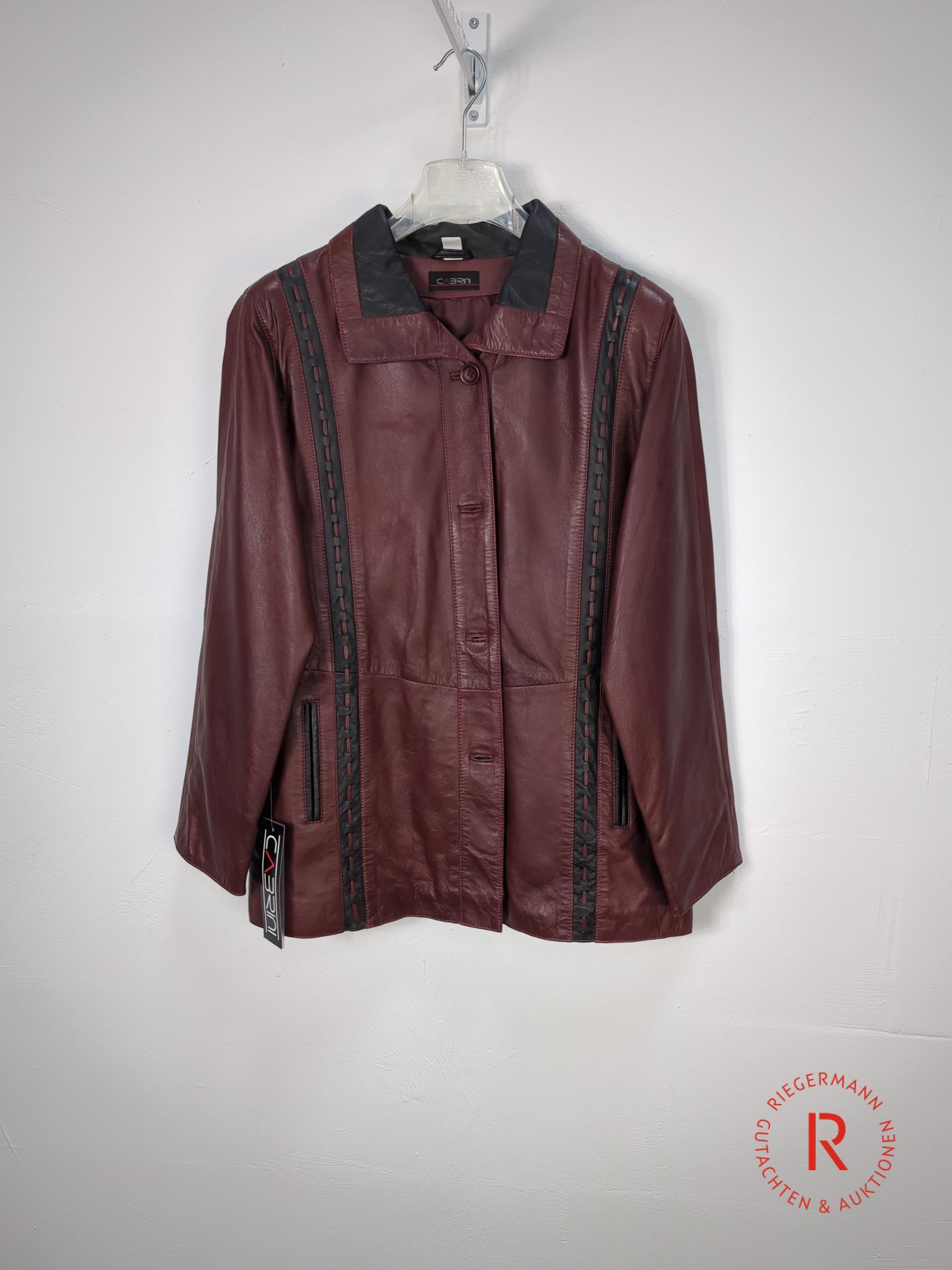 DAMEN LEDERJACKE GRÖSSE 42